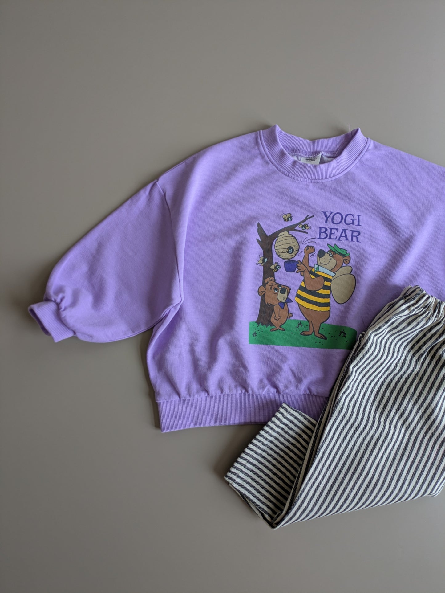 Honeybear sweatshirt purple
