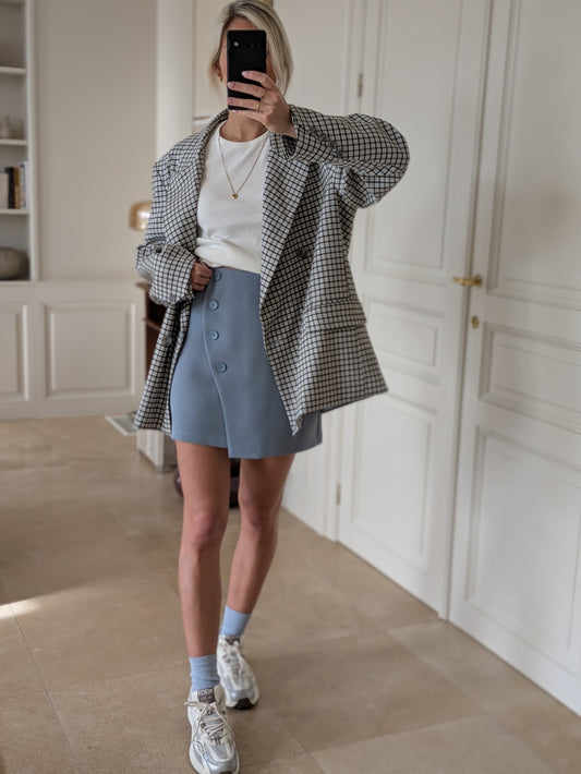 Scarlett check blazer