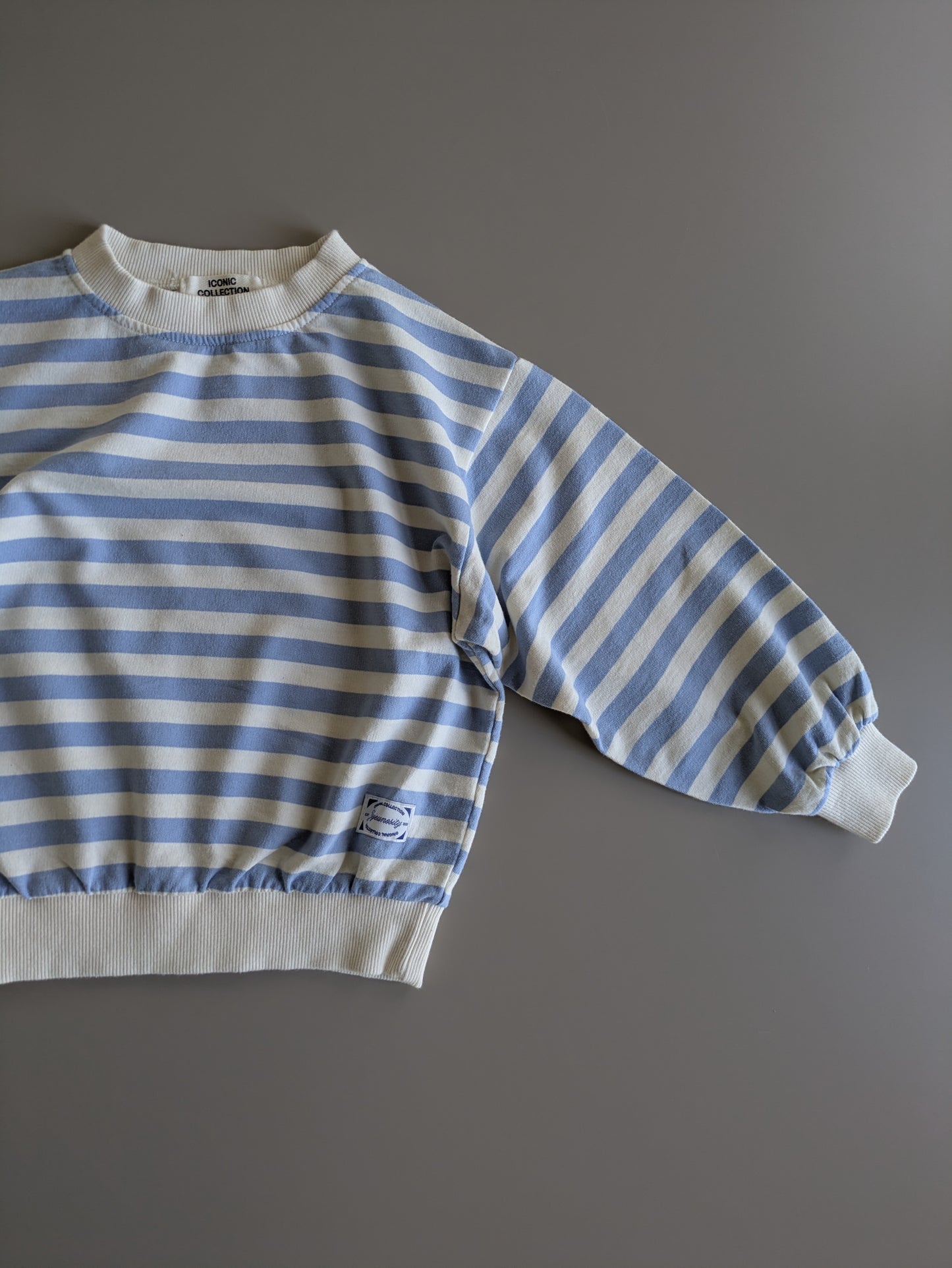 Striped sweater blue