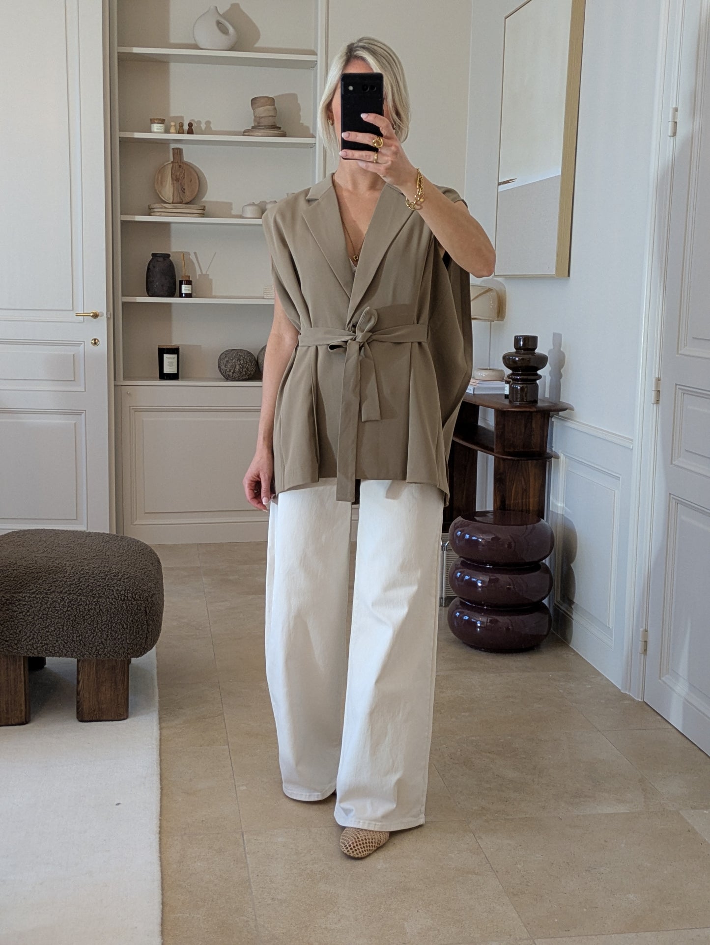 Valentine blazer beige