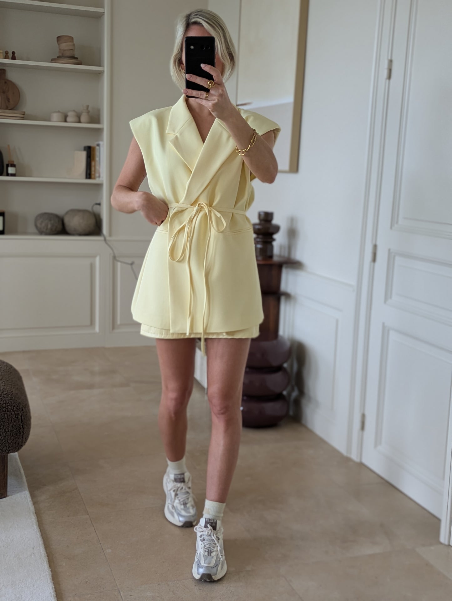 Frances blazer yellow