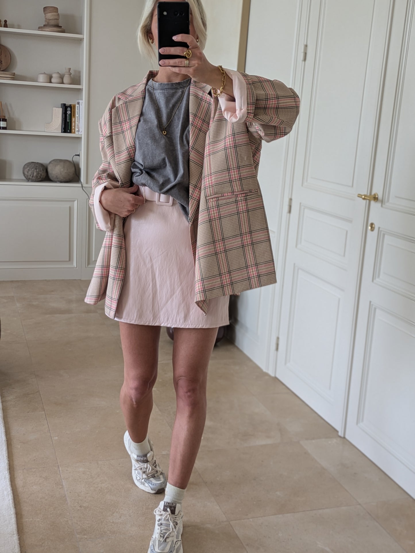 Pippa blazer cream/pink
