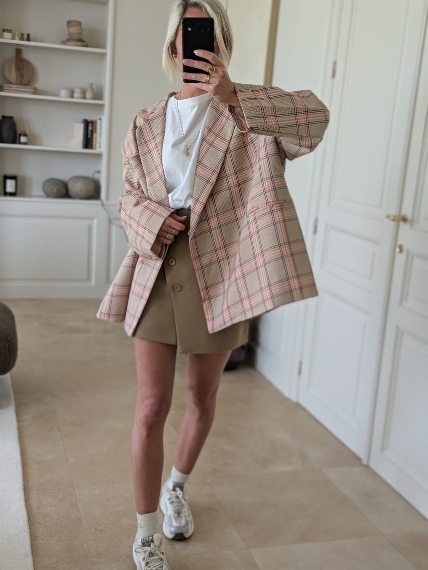Pippa blazer cream/pink