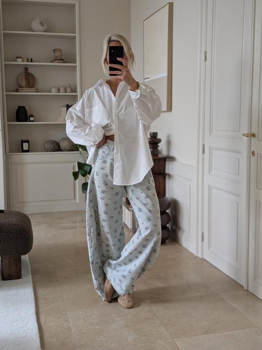 Oversized shirt white
