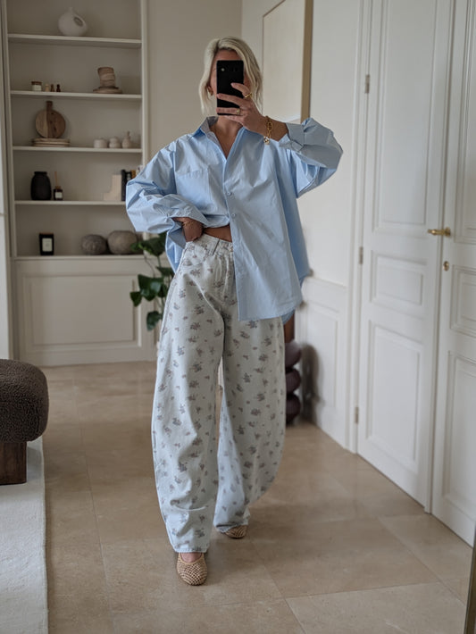 Oversized shirt sky