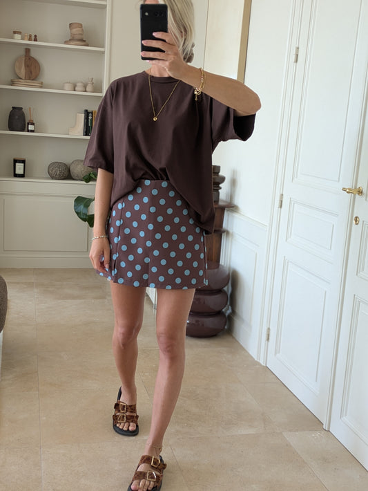 Oversized t-shirt brown