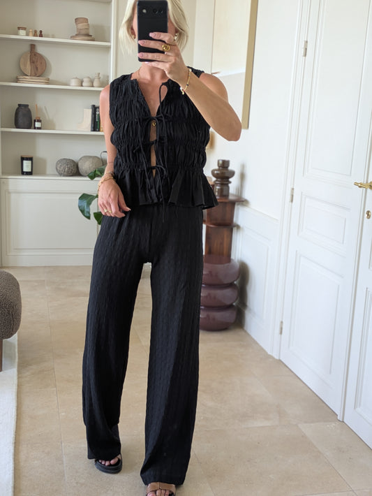 Florence top black
