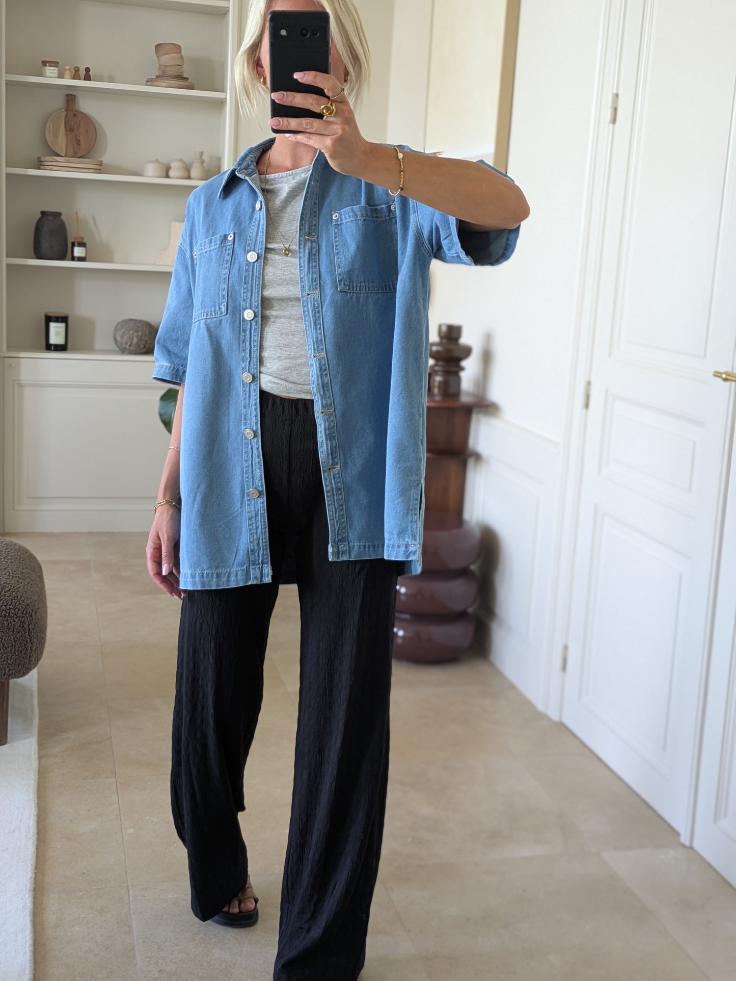 Jeans shirt