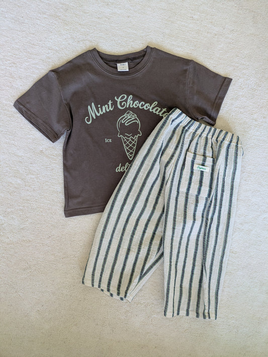 Ice cream tee choco