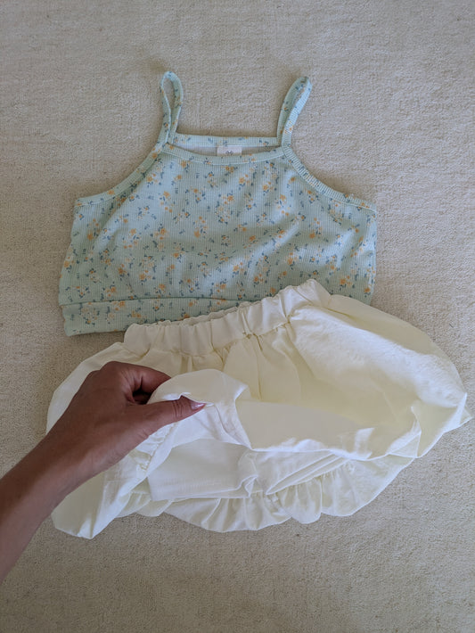 Balloon skirt cream