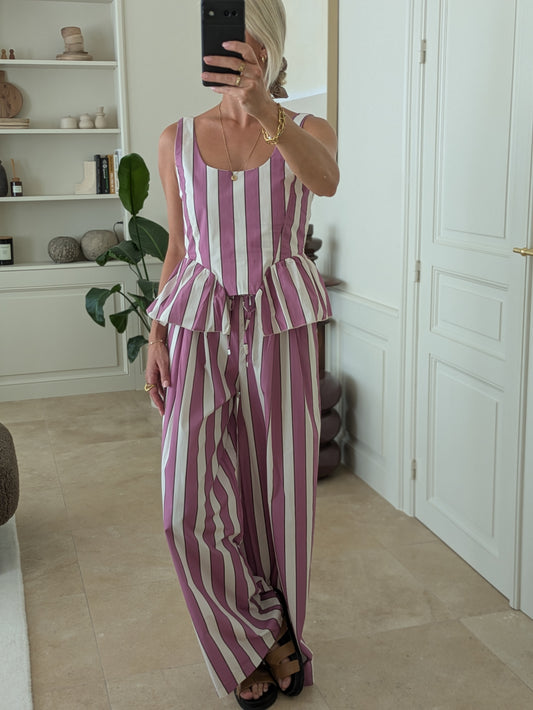 Francella striped set