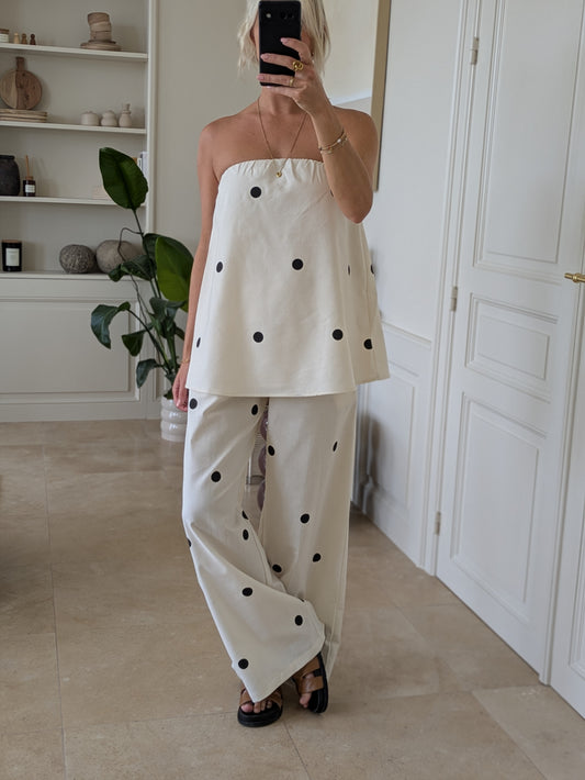 Sophia dot top