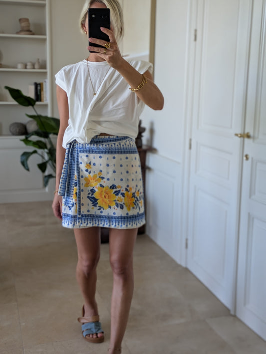 Livia top white