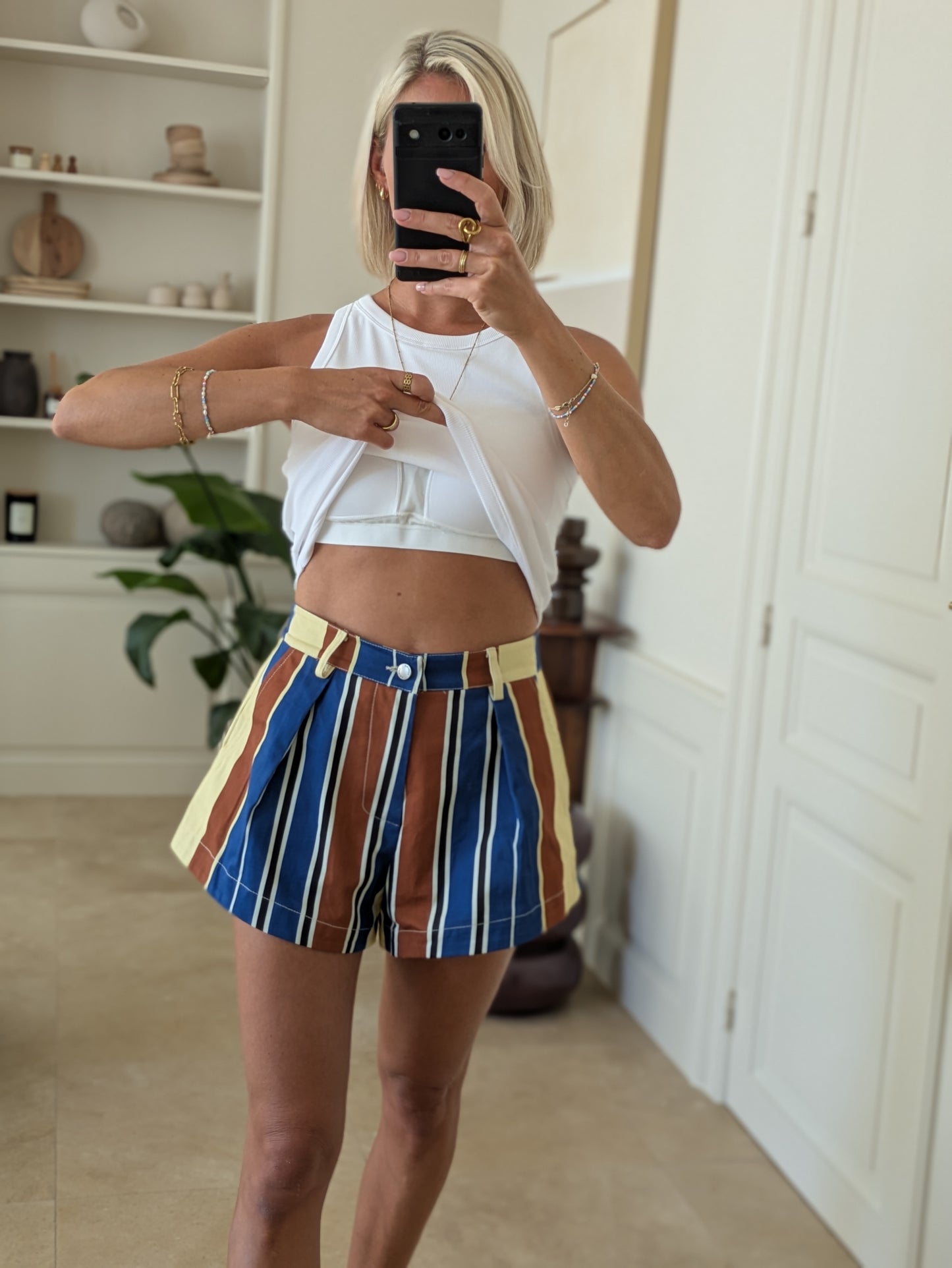 Suzanne basic top white