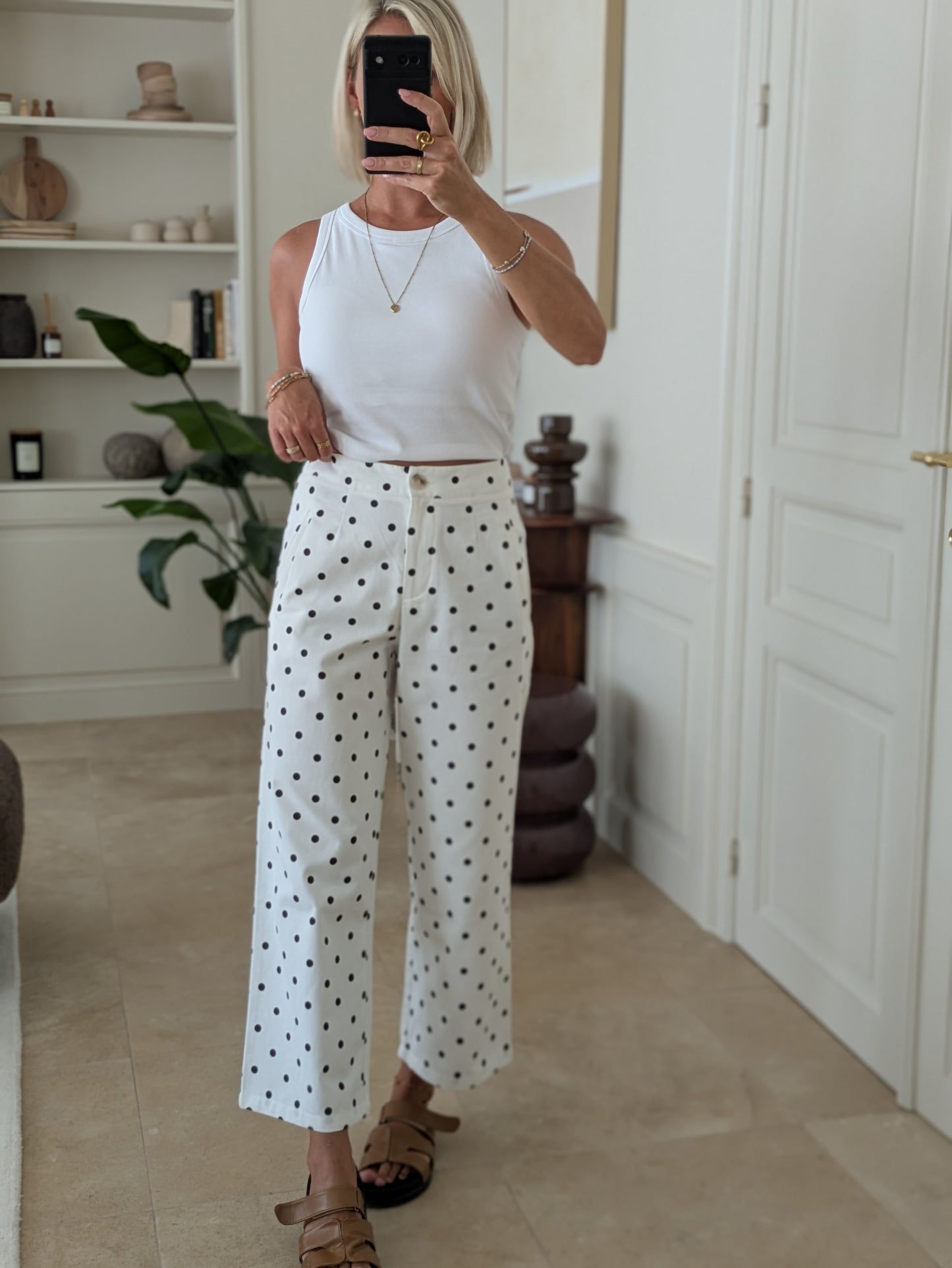Suzanne basic top white