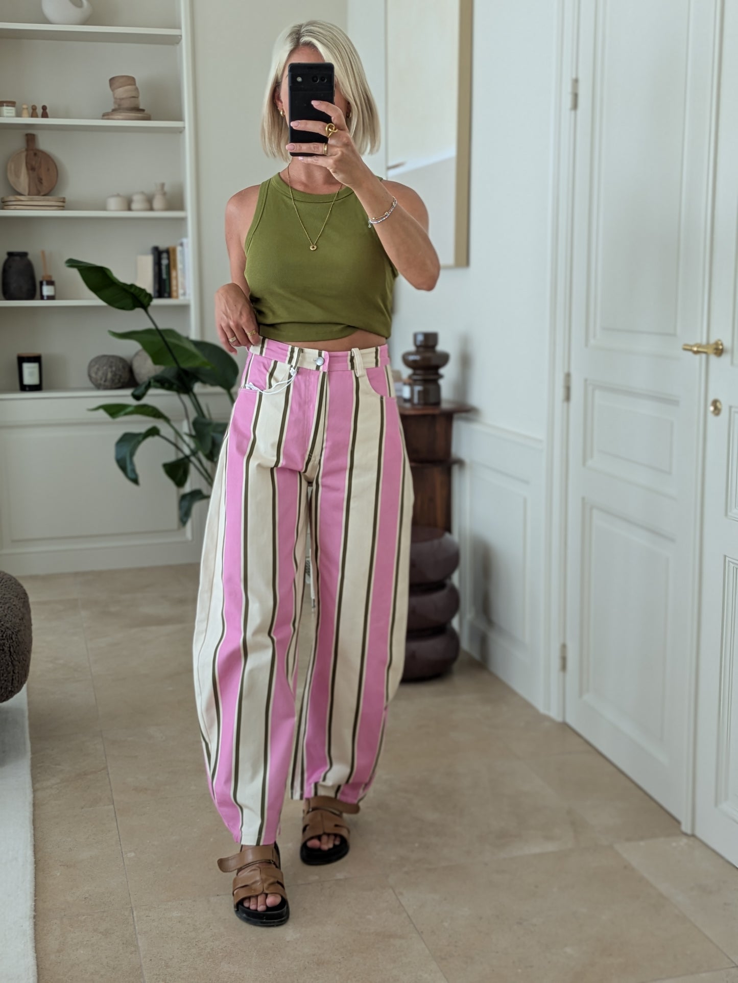Suzanne basic top kaki
