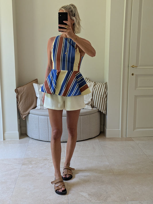 Francella top blue