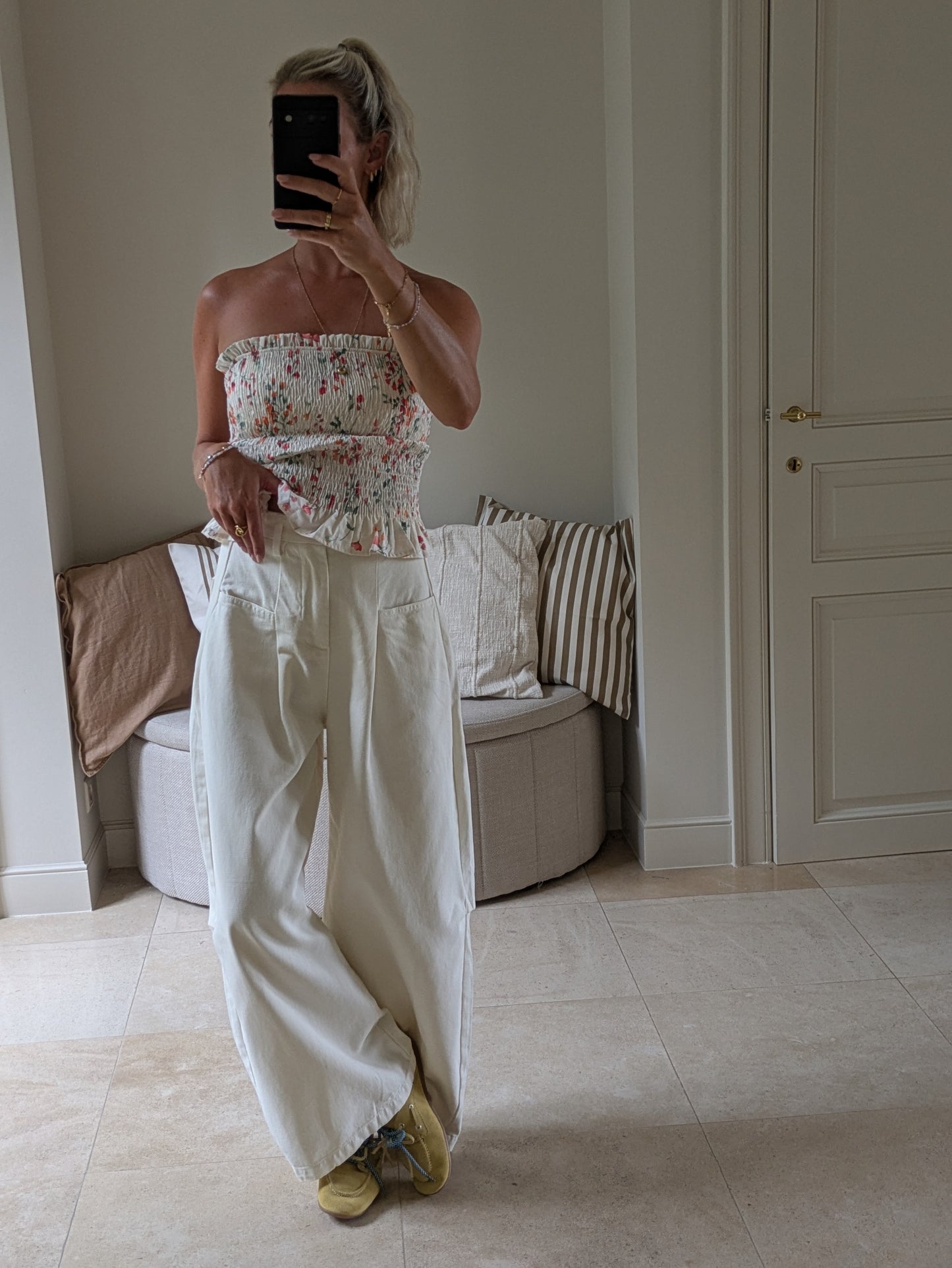 Bandeau top flowers