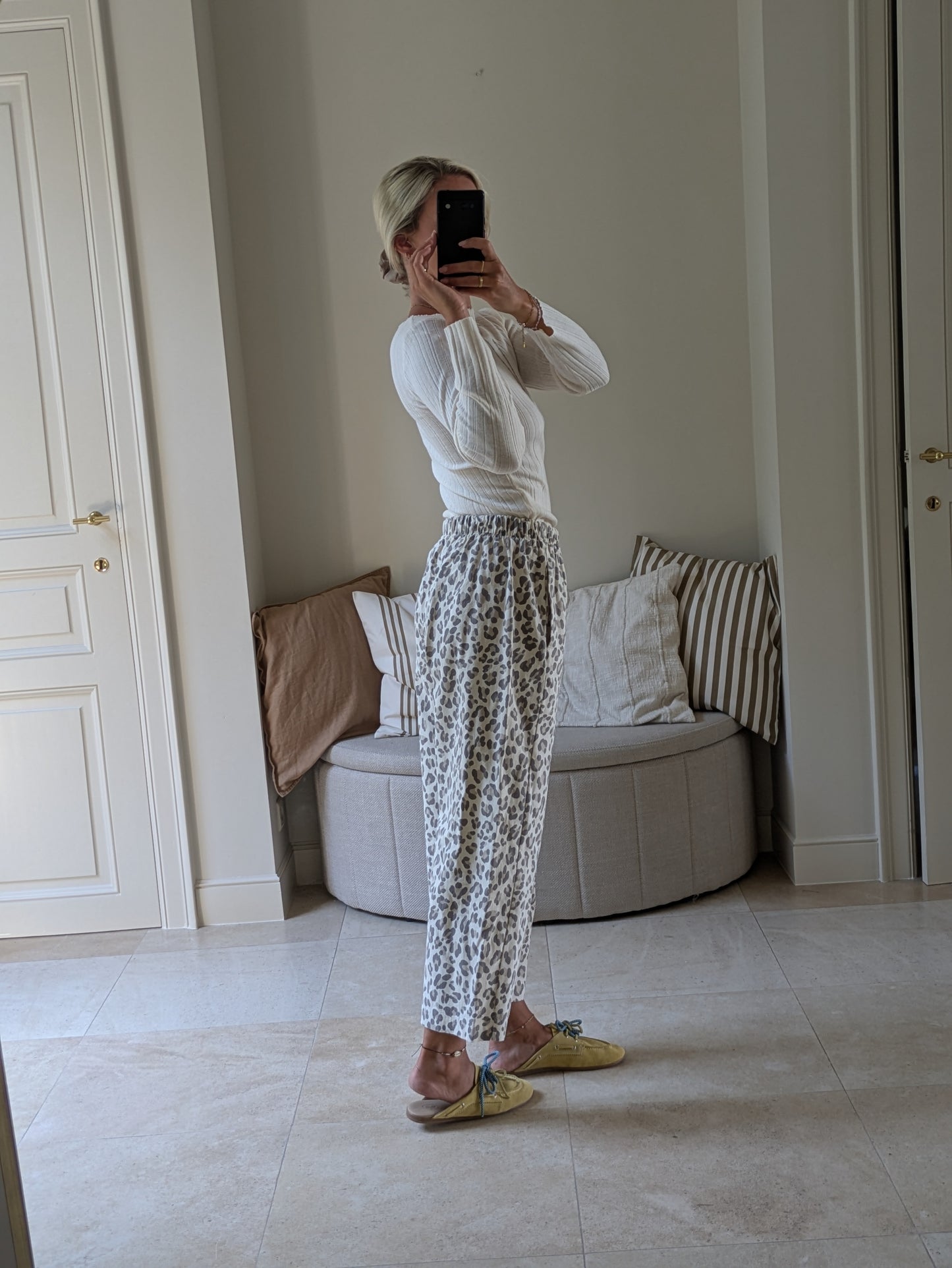 Leopard pants