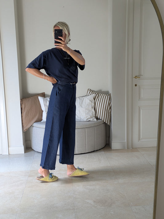 Frill jeans