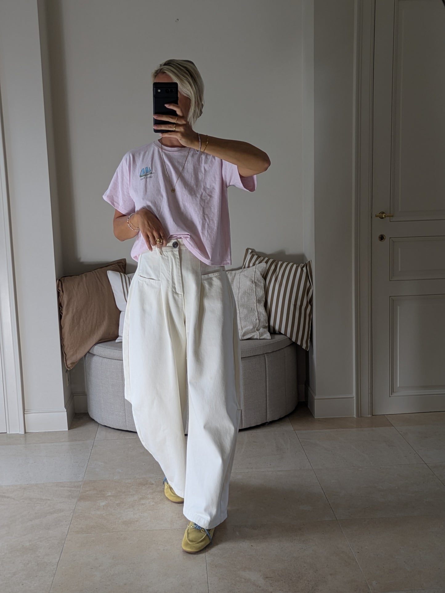 Surf tee pink