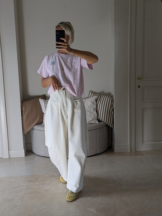 Surf tee pink