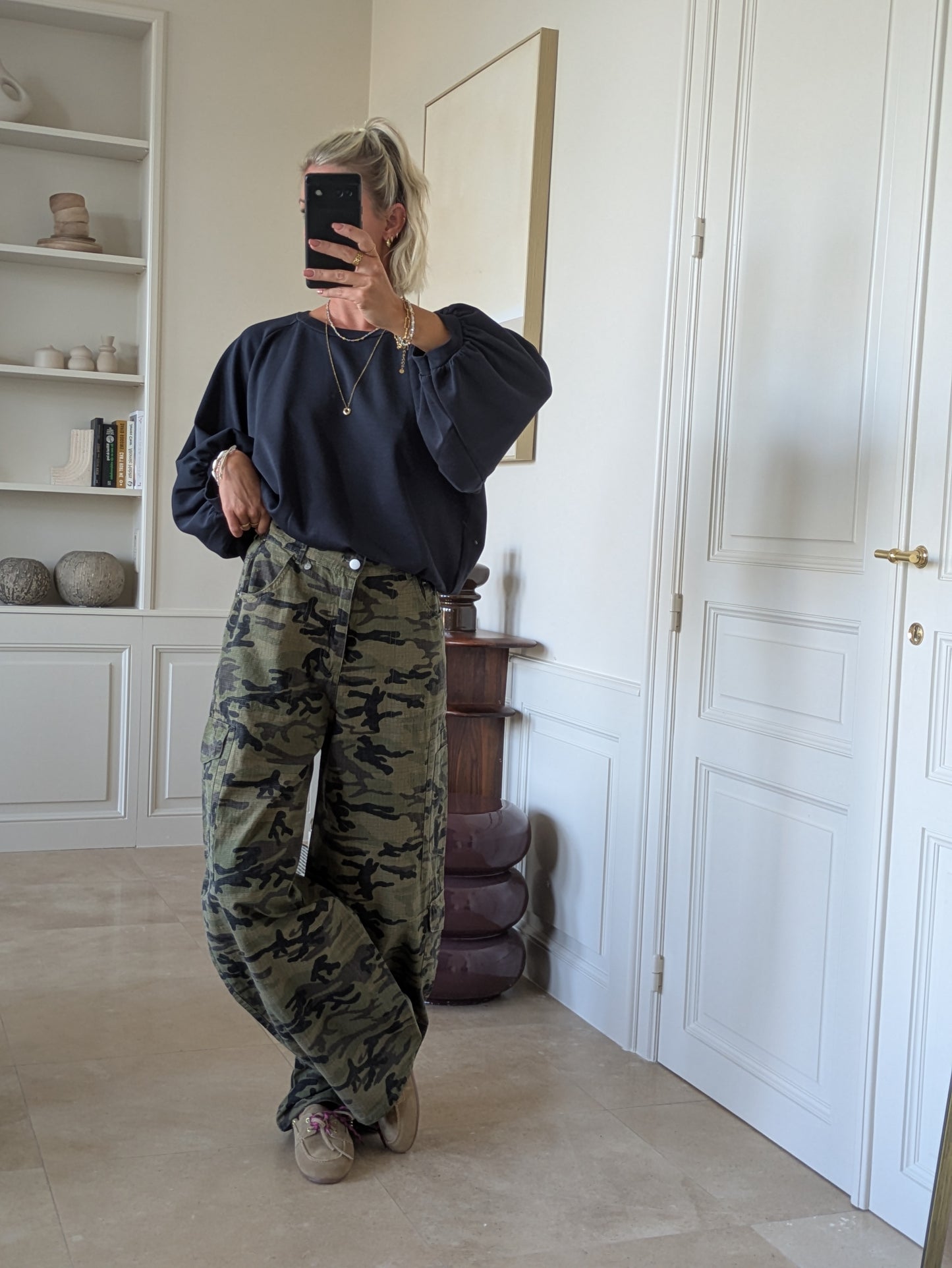 Aline sweater navy