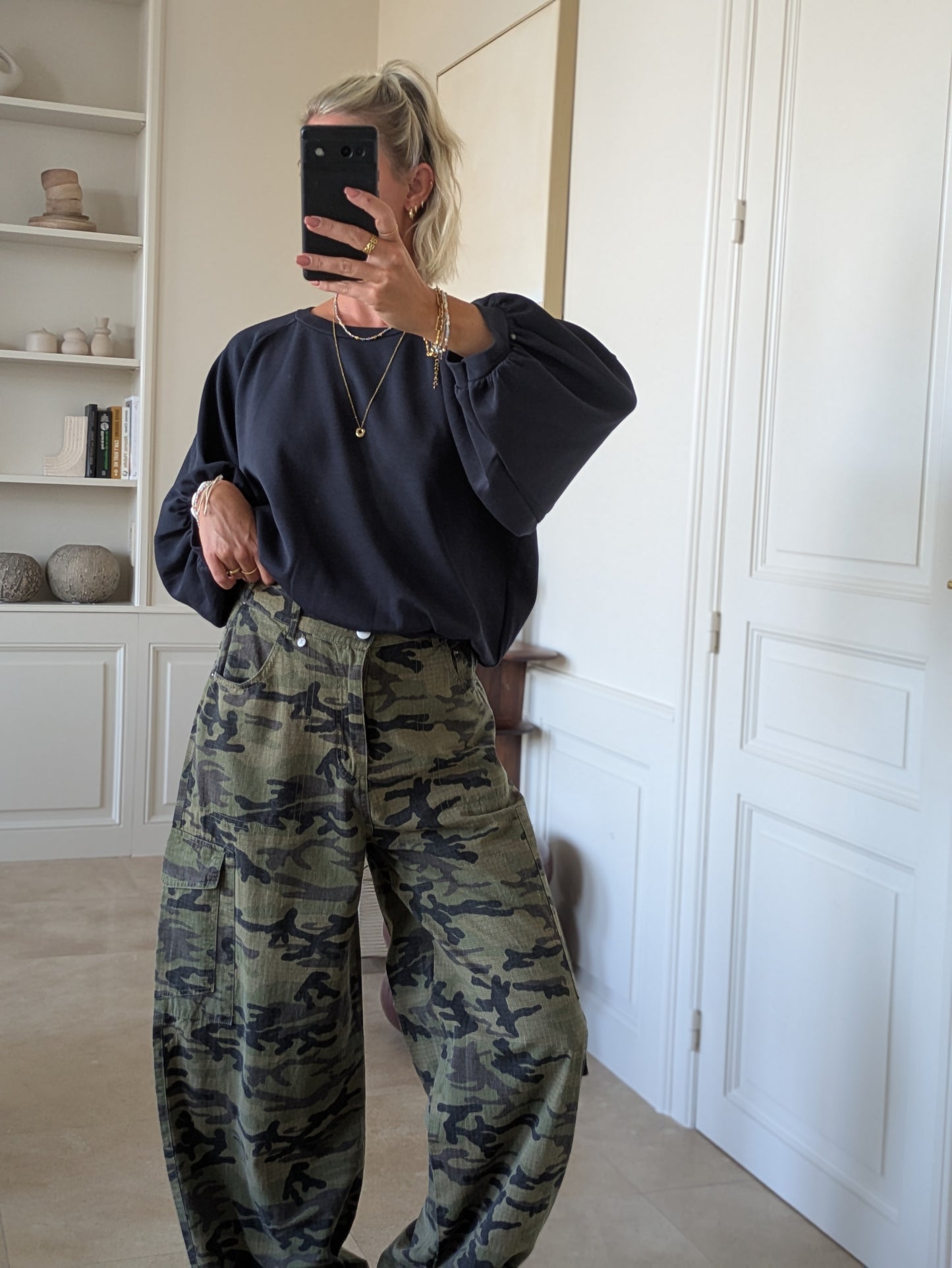 Aline sweater navy