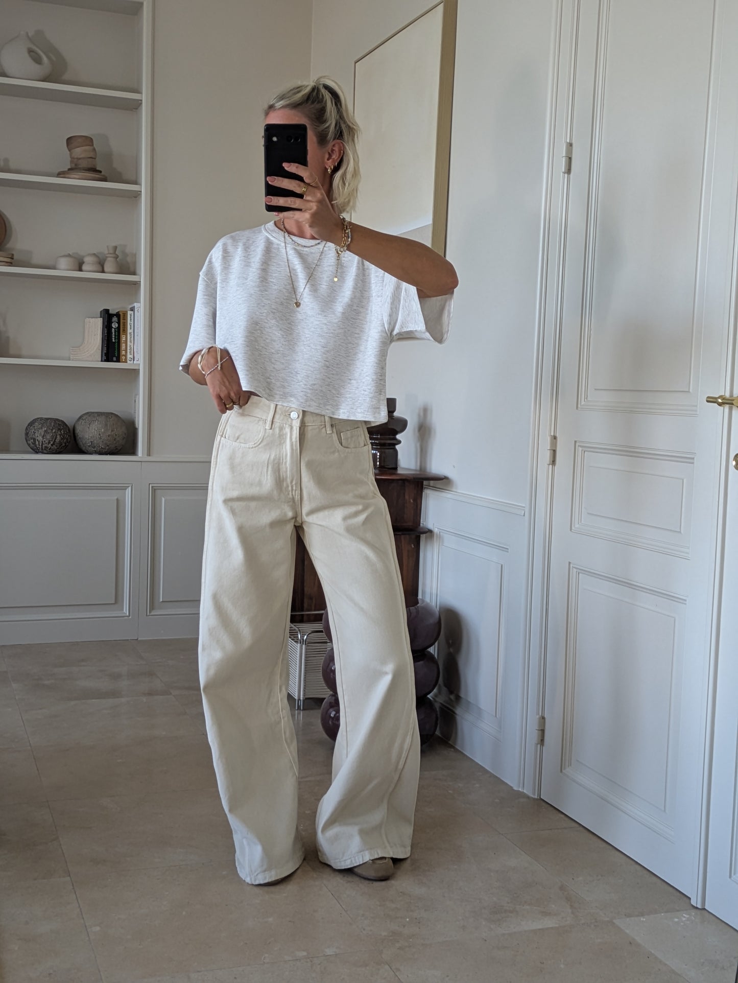 Sofia pants cream