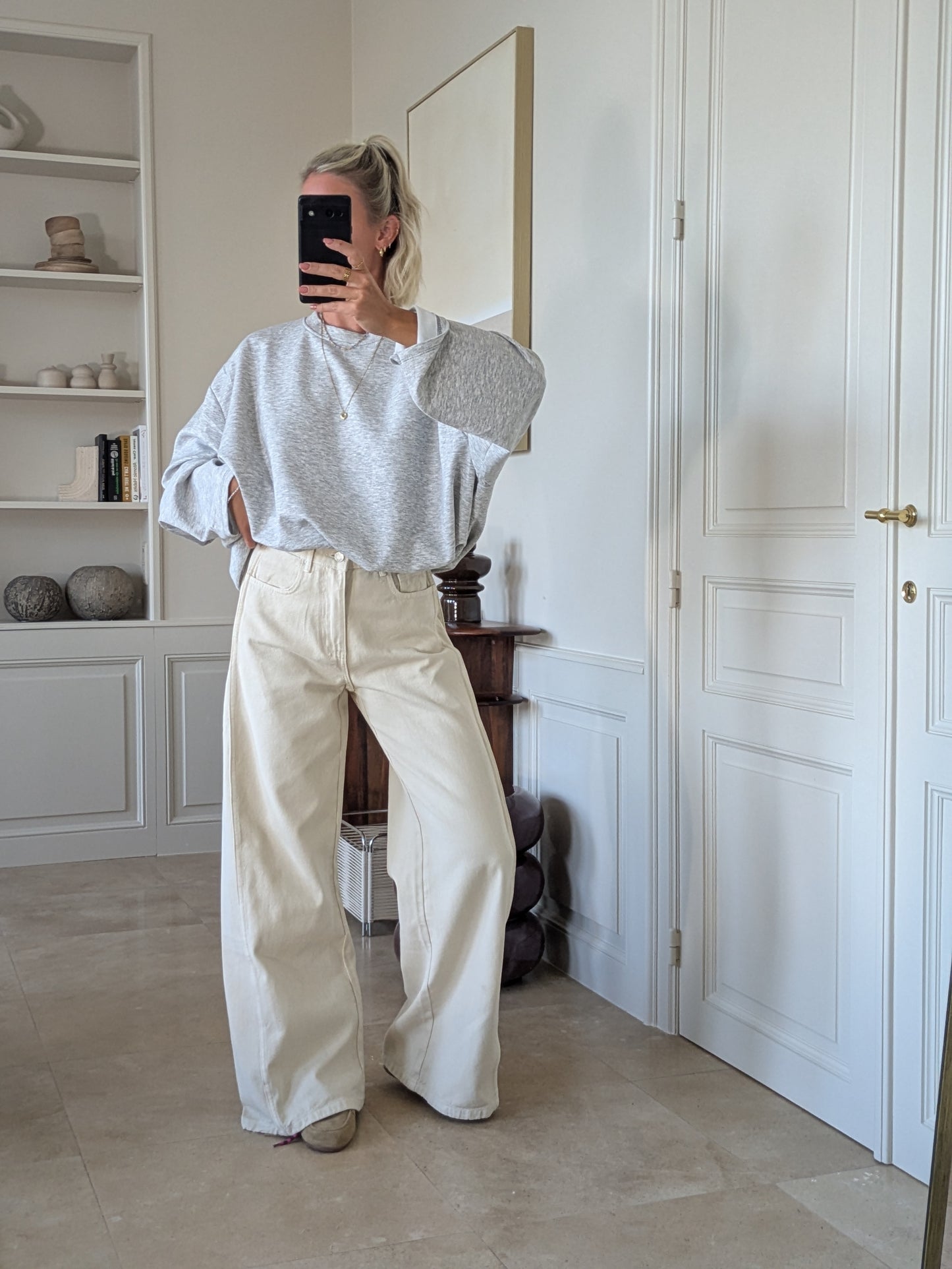 Sofia pants cream
