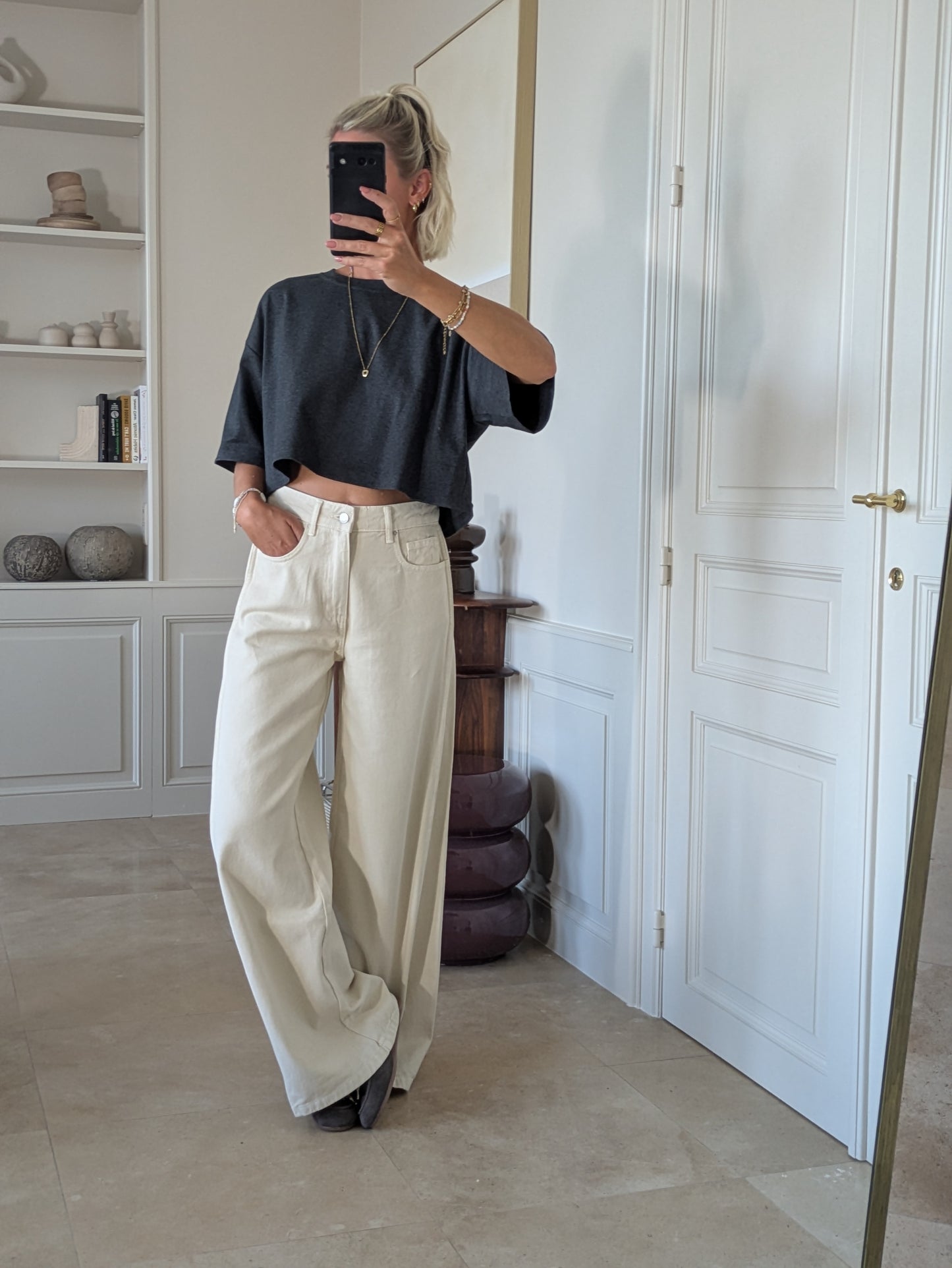 Sofia pants cream