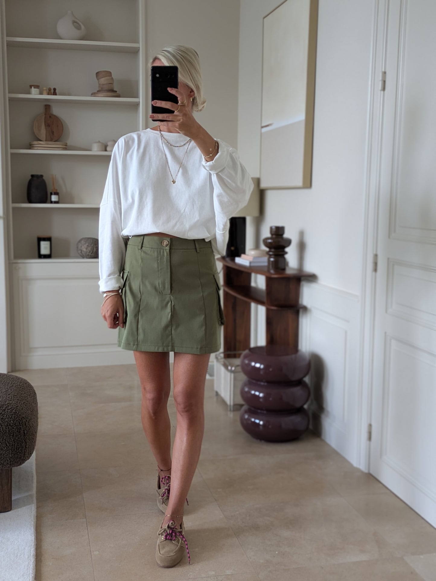 Olivia sweatshirt white