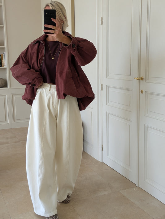 Bomber vintage washed jacket