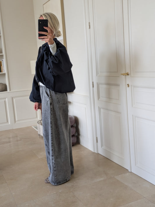 Balloon jacket navy