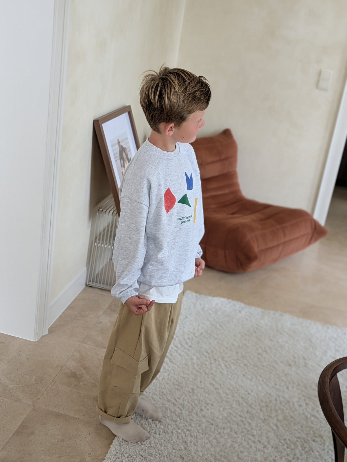 Cargo pants beige