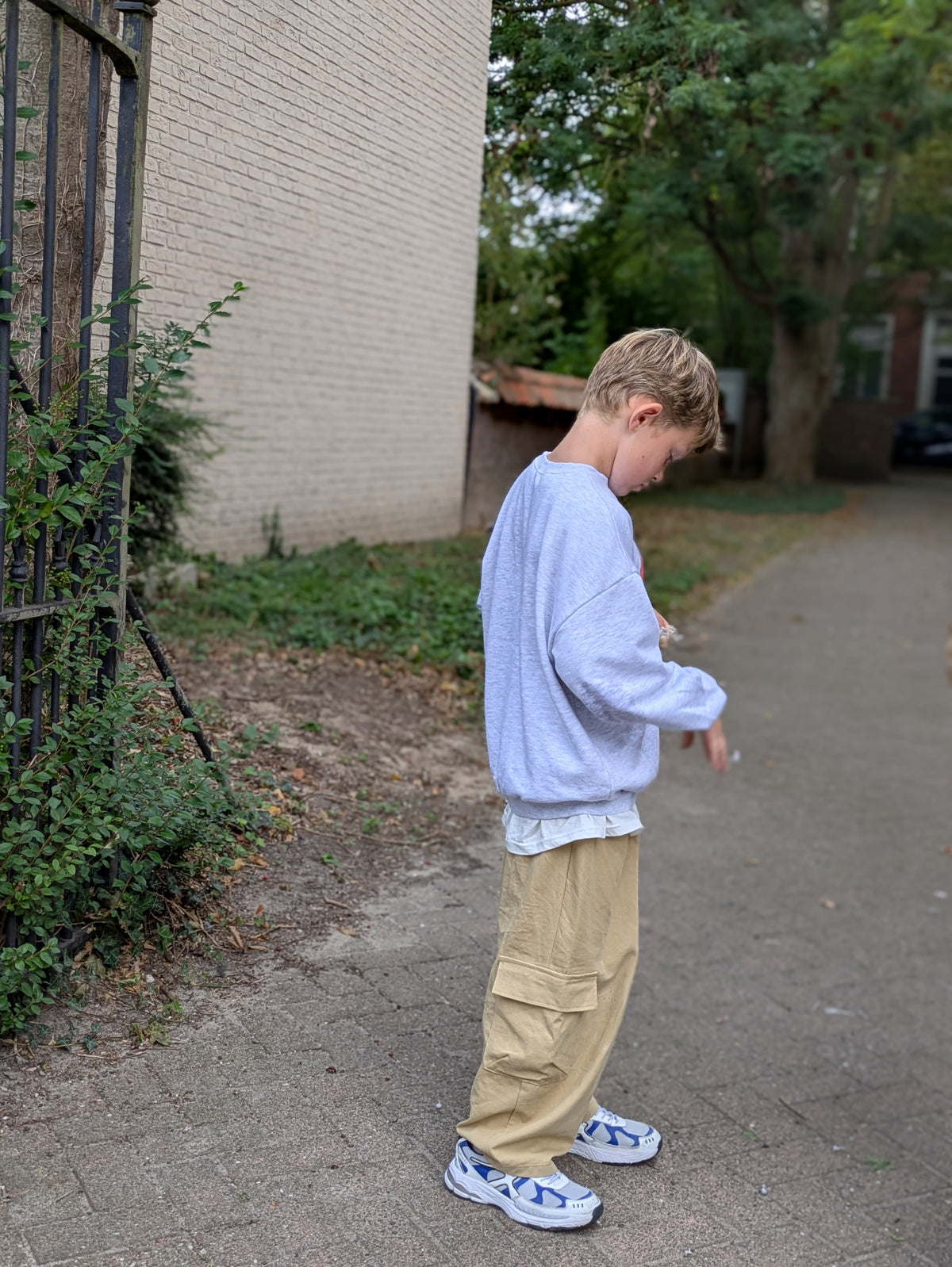 Cargo pants beige
