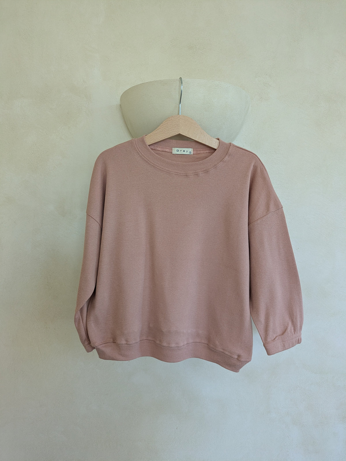 Soft sweatshirt old pink