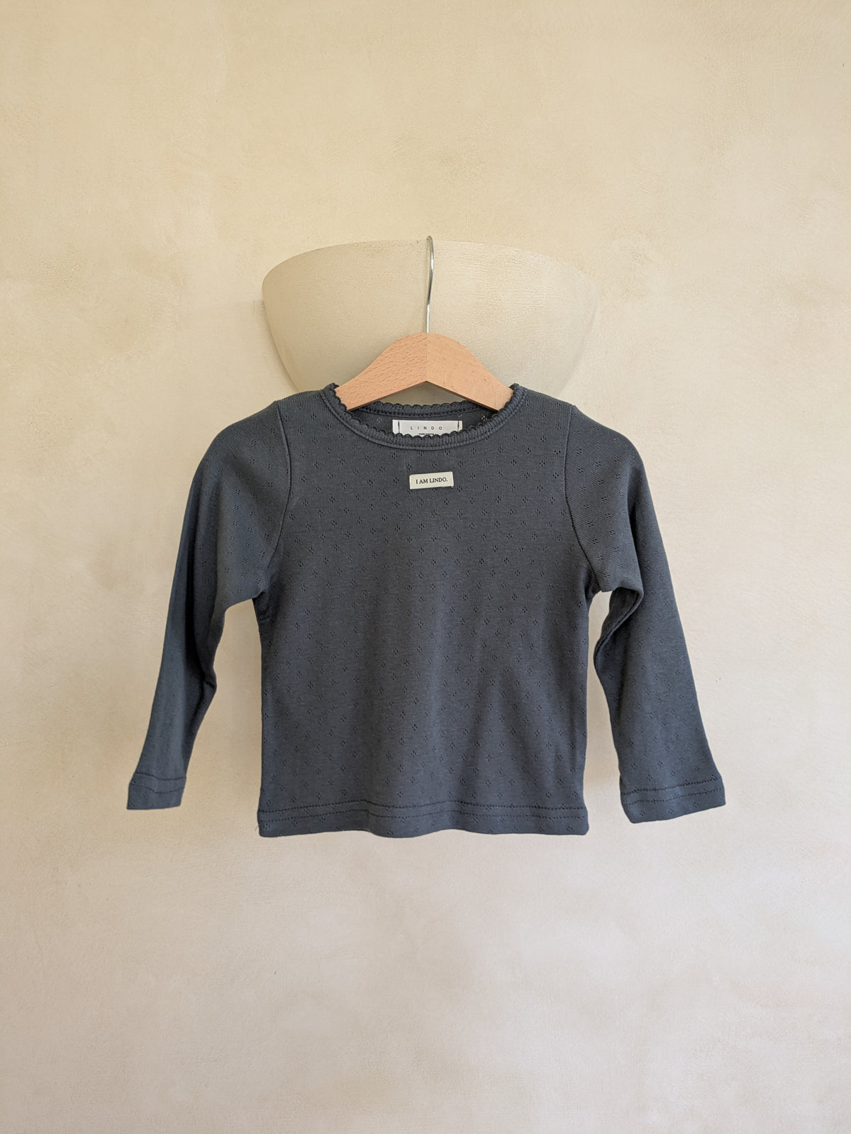 Day label longsleeve grey