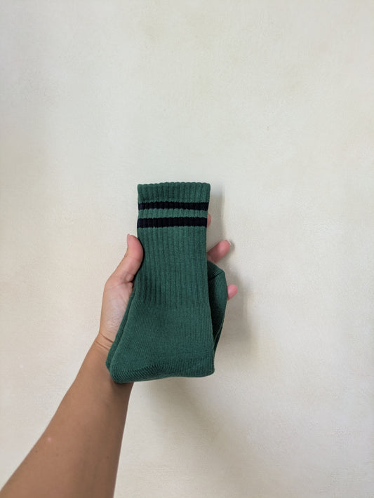 Sporty socks green
