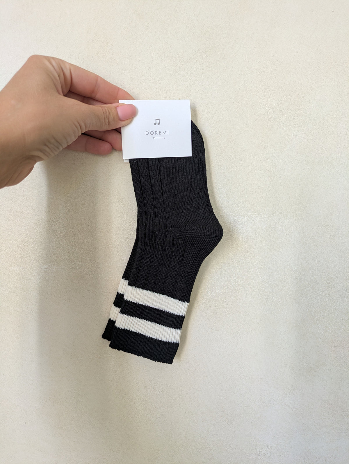Row sock black