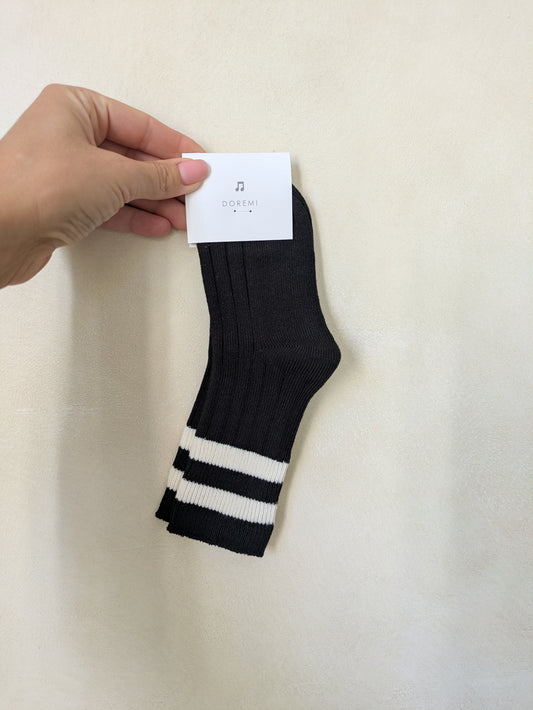 Row sock black