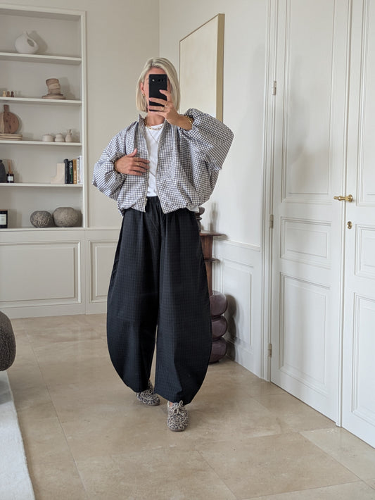 Sezanne check vest