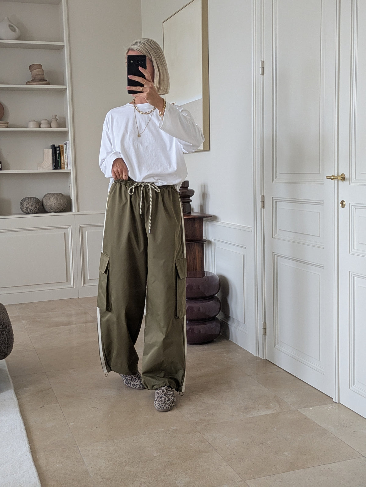 Demi cargo pants kaki