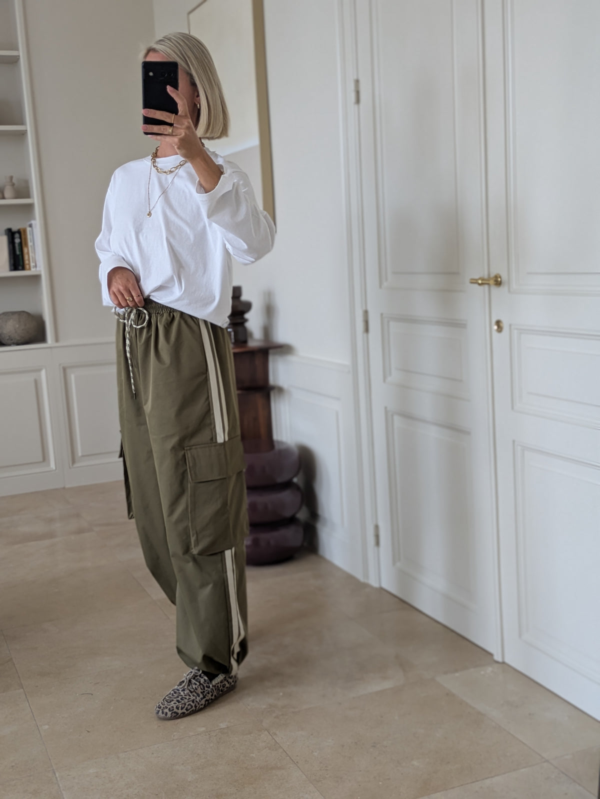 Demi cargo pants kaki