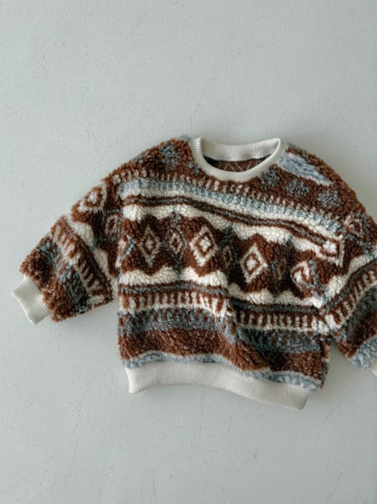 Nordic sweater brown