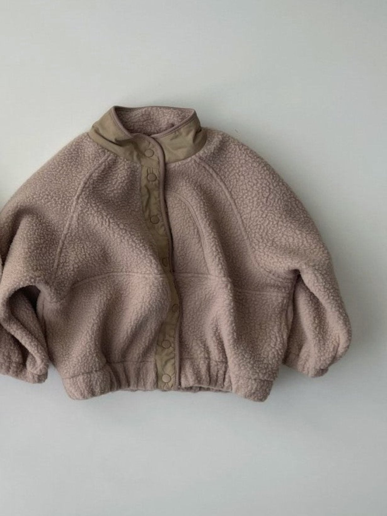 Fleece jacket cocoa