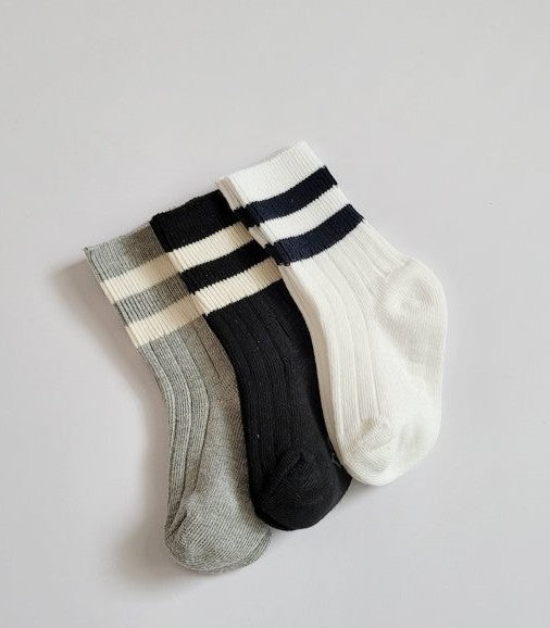 Row sock gray