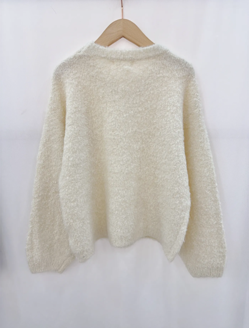 Pull Celeste cream