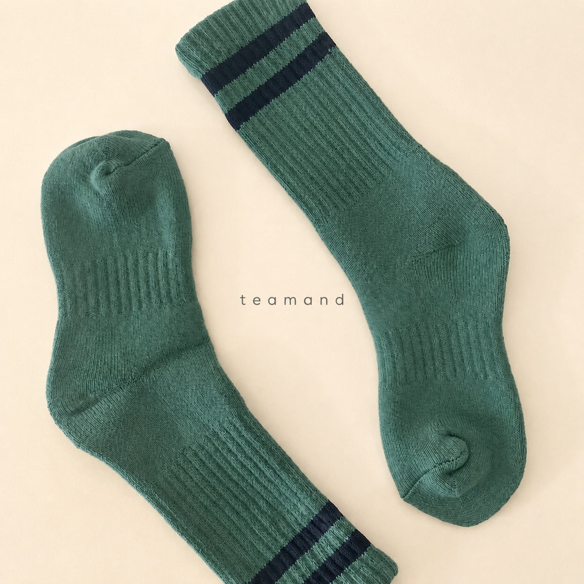 Sporty socks green