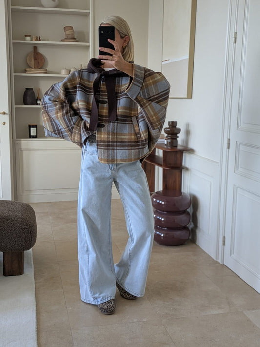 Sofia pants light blue